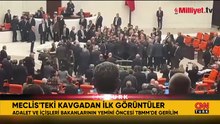Akın Gürlek'in yemin etmesini engellemek isteyen CHP'li vekiller kürsüyü işgal etti
