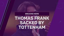 Thomas Frank sacked by Spurs