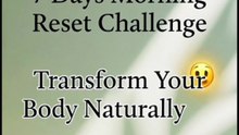 7 Days Morning Reset Challenge | Day 1 Healthy Diet Plan 🌿