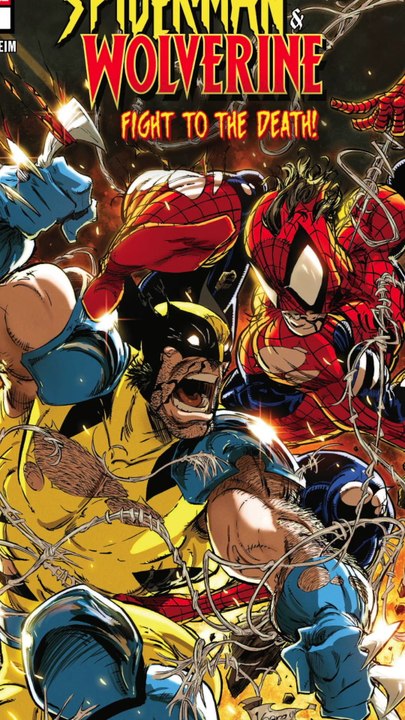 Le combat le plus violent entre Wolverine & Spiderman