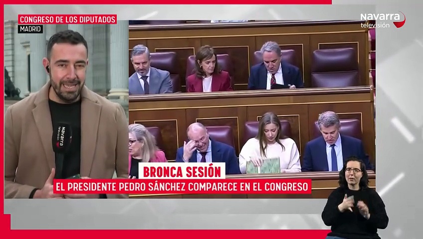 Noticias de Navarra 14:30h 11/02/26 Lengua de Signos