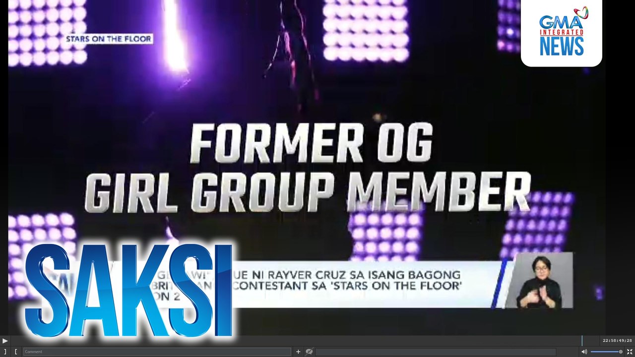 "Get, get aw!", clue ni Rayver Cruz sa isang bagong celebrity dance contestant sa 'Stars on the floor' Season 2 | Saksi