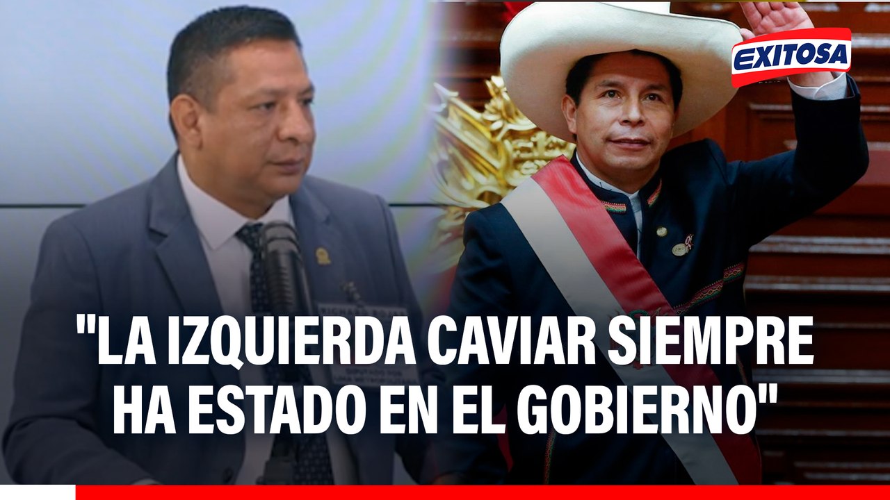 "Izquierda caviar" fue responsable del fracaso que tuvo Pedro Castillo, señala Richard Rojas