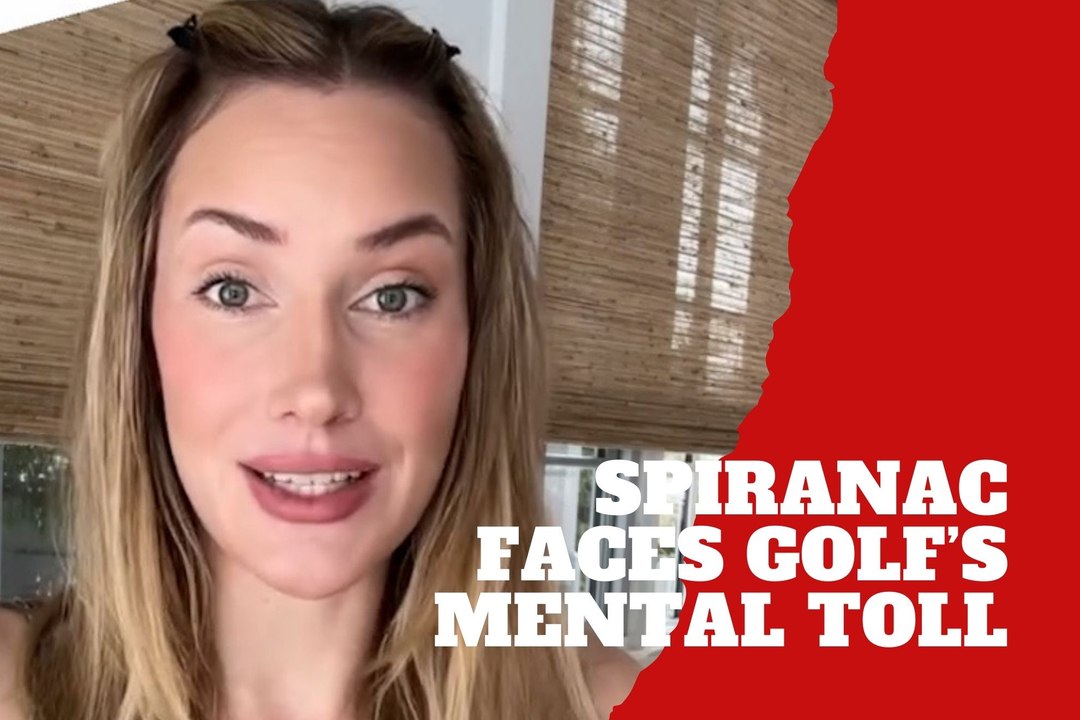 Paige Spiranac opens up about golf’s mental health toll