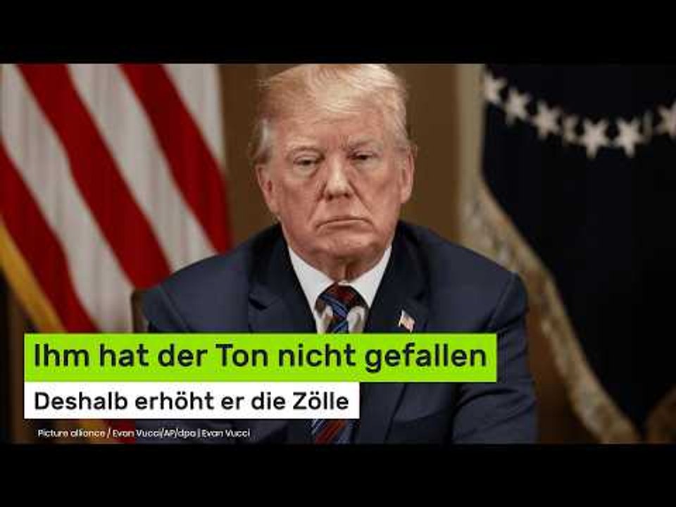 Donald Trump gegen die Schweiz: Ihm hat der Ton nicht gefallen - deshalb erhöht er die Zölle