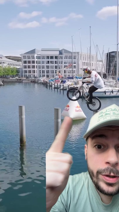 Le talent du biker 😳