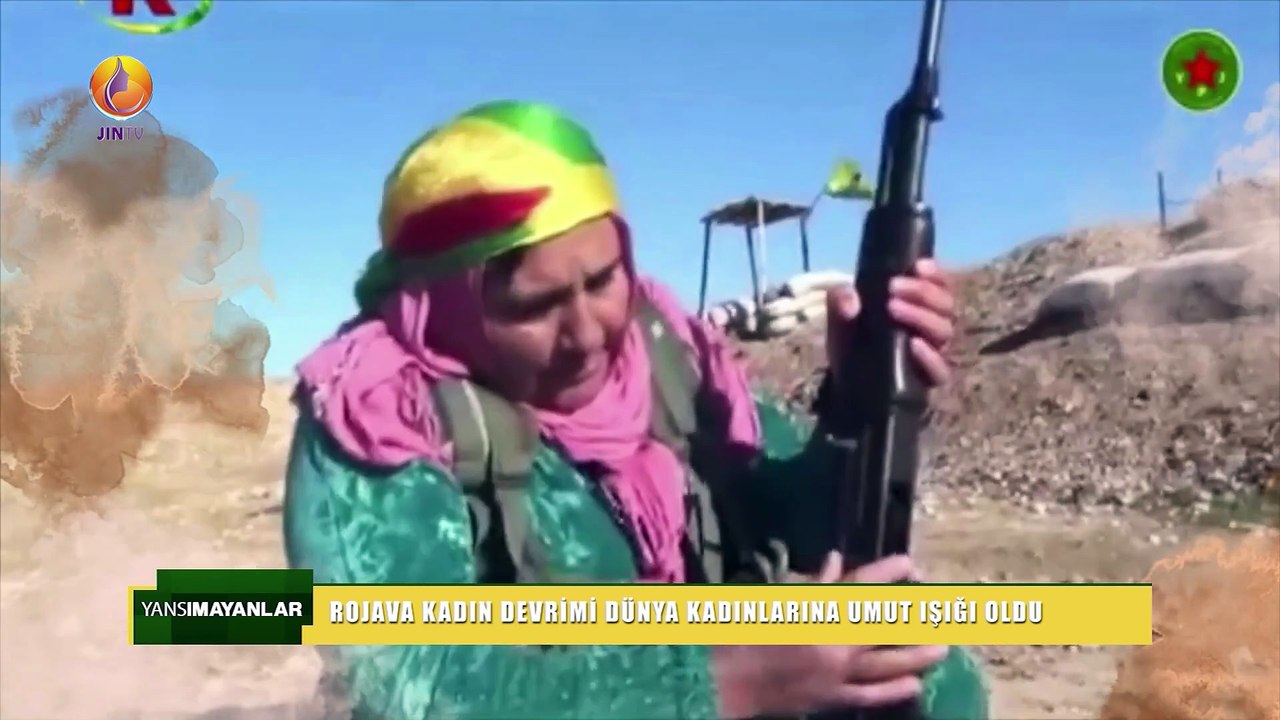 JIN TV |YANSIMAYANLAR-Rojava Kadın Devrimi Dünya Kadınlarına umut ışığı ...