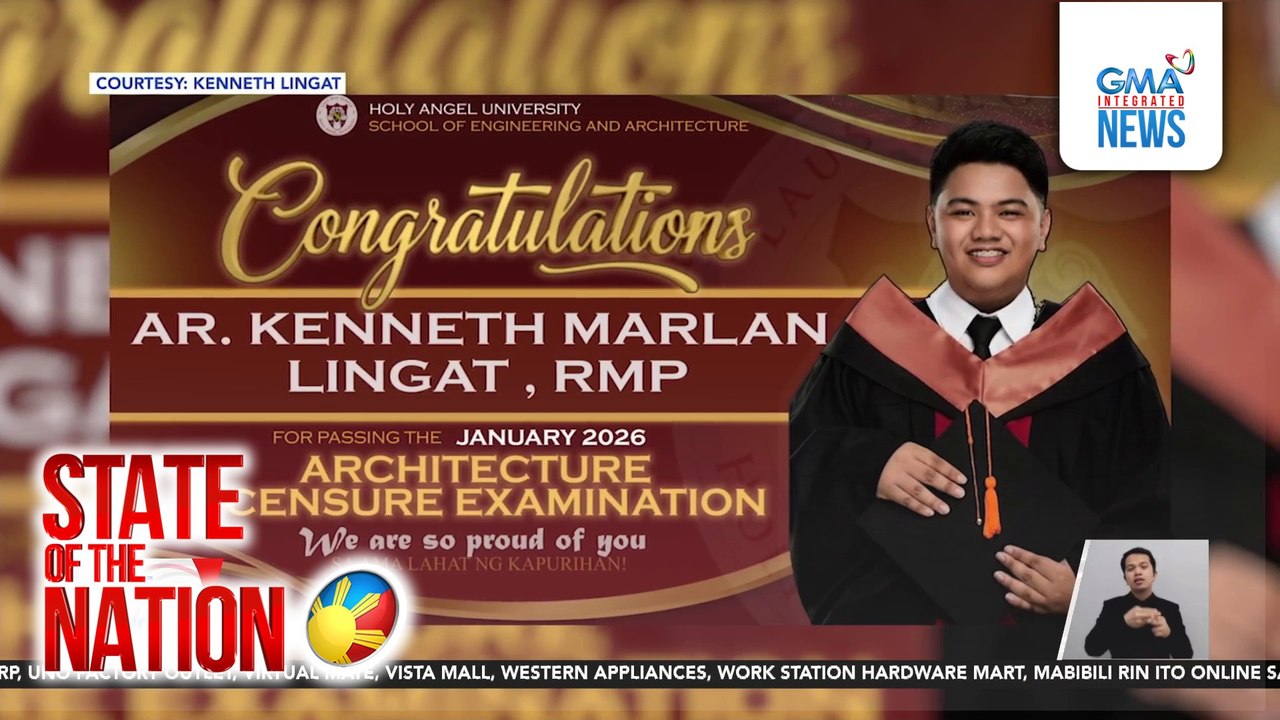 Parents put up a billboard for their son who passed the licensure exam | SONA