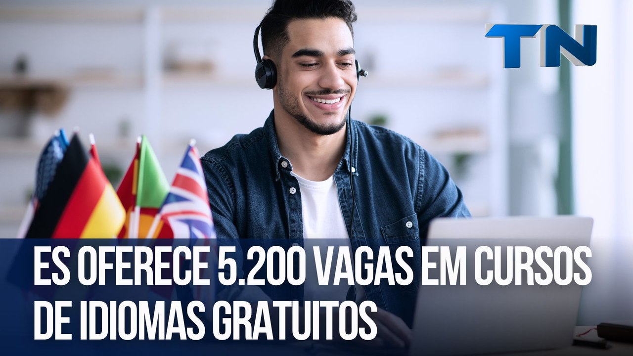 ES oferece 5.200 vagas em cursos de idiomas gratuitos
