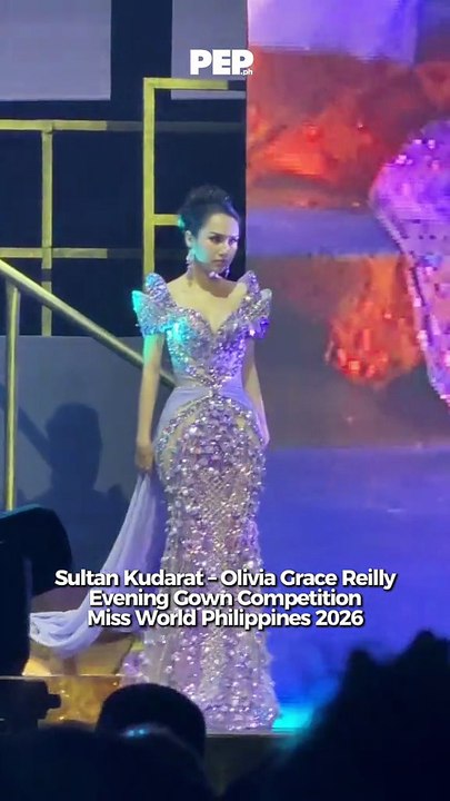 Miss World PH-Sultan Kudarat Olivia Grace Reilly in evening gown | PEP Coverage