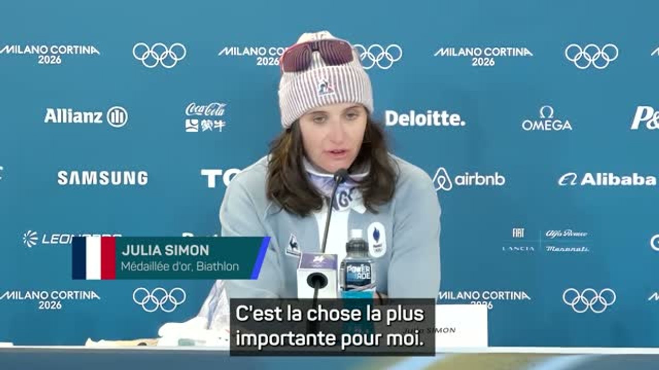 Biathlon - Simon : "Après ces derniers mois difficiles, je suis vraiment fière de moi"