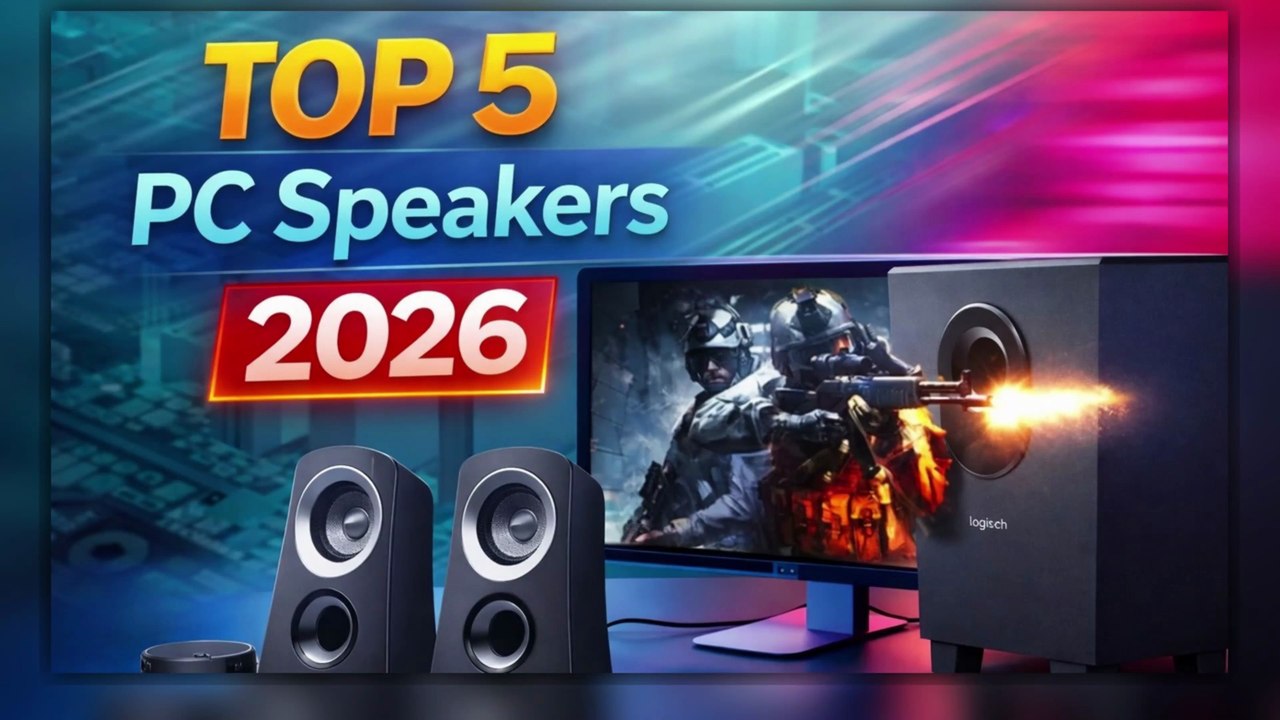 Top 5 BEST PC Speakers of 2026  You Shouldn't Buy Them Until You See This!
