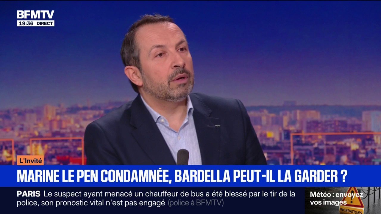 Marine Le Pen "se mettra dans la situation de faire gagner" les idées du RN si elle ne peut pas se présenter en 2027, déclare Sébastien Chenu