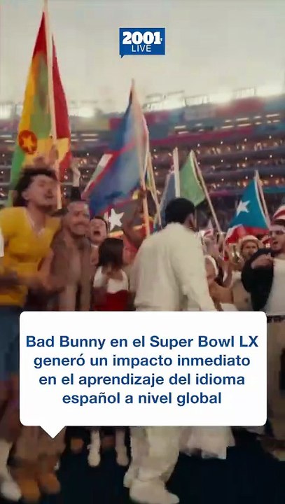 El español domina el Super Bowl LX: se disparan los usuarios de Duolingo