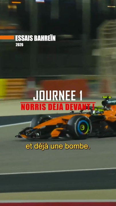 Essais de Bahreïn 2026 | Journée 1 #F1 #Essais2026 #Bahrein
