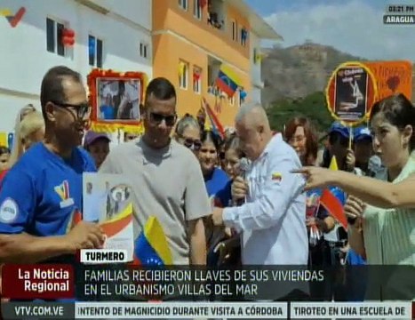Aragua | Familias de Turmero fueron favorecidas con viviendas dignas en el Urbanismo Villas del Mar