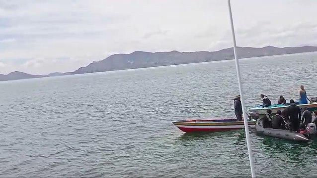 Tras intensa búsqueda, recuperan cuerpo de pescador desaparecido en aguas del Lago Titicaca