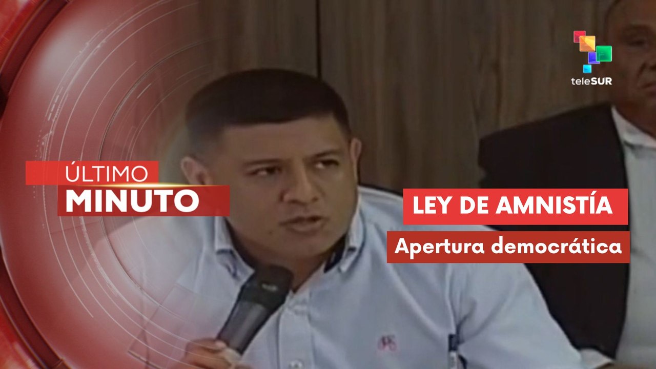 Venezuela debate en consulta pública la Ley de Amnistía para la Convivencia Democrática