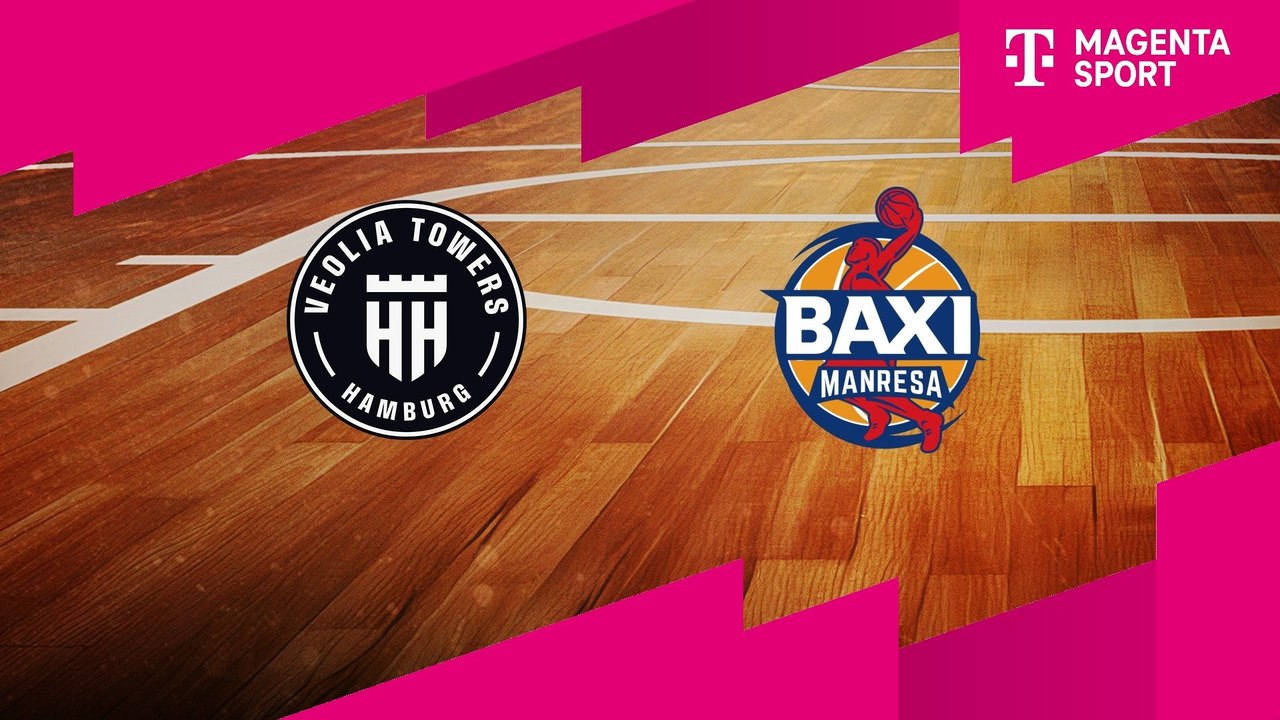 Highlights von Veolia Towers Hamburg - Basquet Manresa