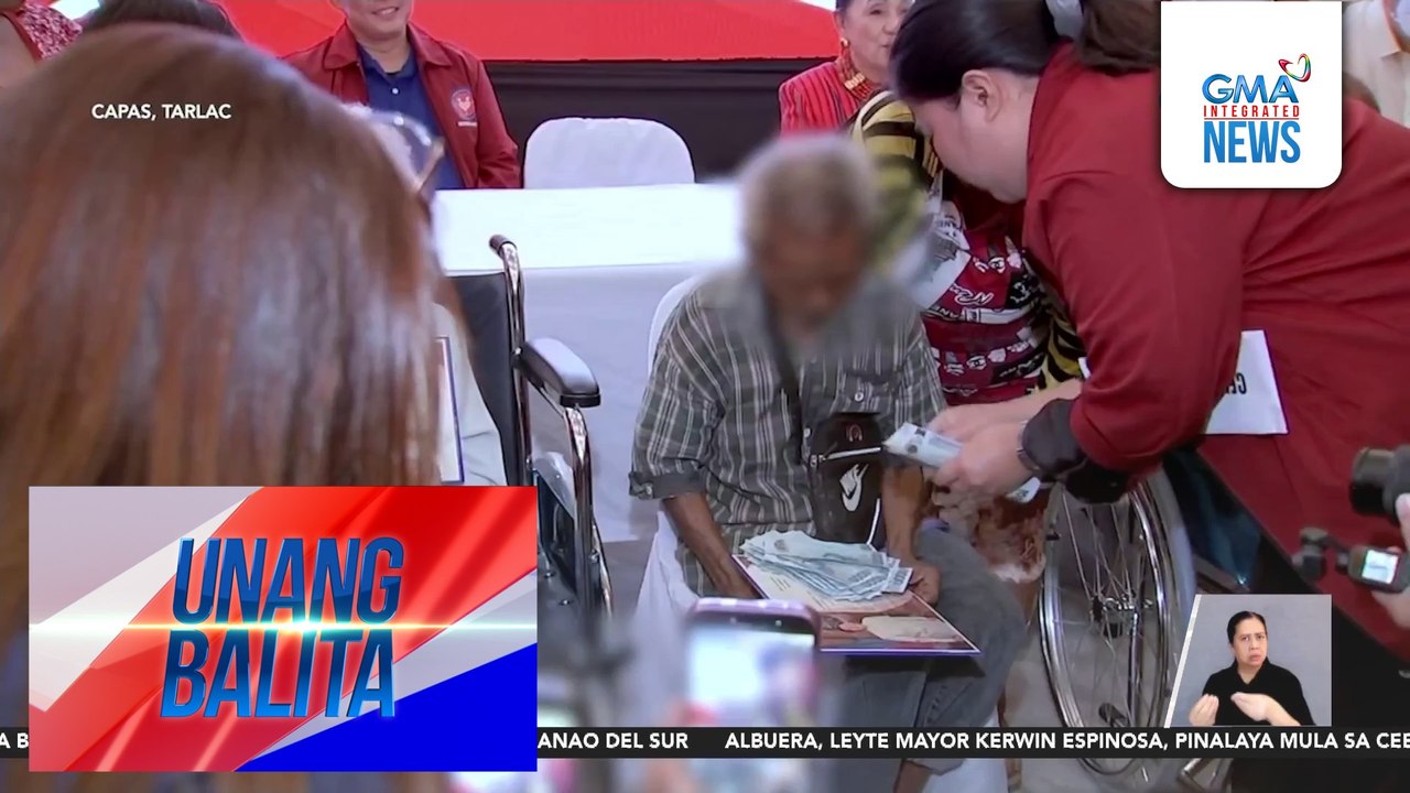 Tig-P100,000 cash gift, natanggap na ng 4 na centenarian Aetas | Unang Balita