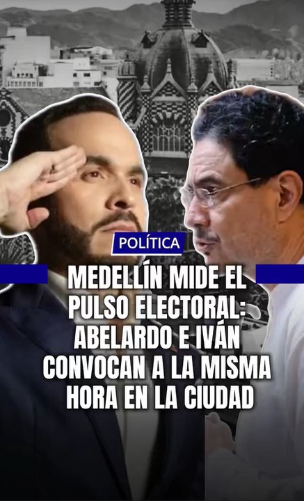 ¡MEDELLÍN EN DISPUTA! Este jueves 12 de febrero, la ciudad se convierte en el escenario de dos visiones opuestas de país.
