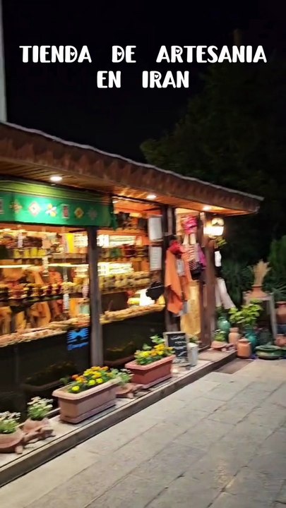 Tienda Artesanal en Iran