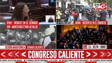 Sesión maratónica: habla la senadora Carolina Moisés