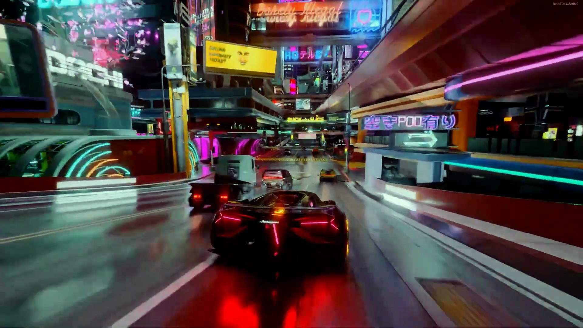 ⁣Cyberpunk 2077 in Ultra Realism / Dark Techno / EBM / Industrial Bass ⚡ • Free Copyright Music