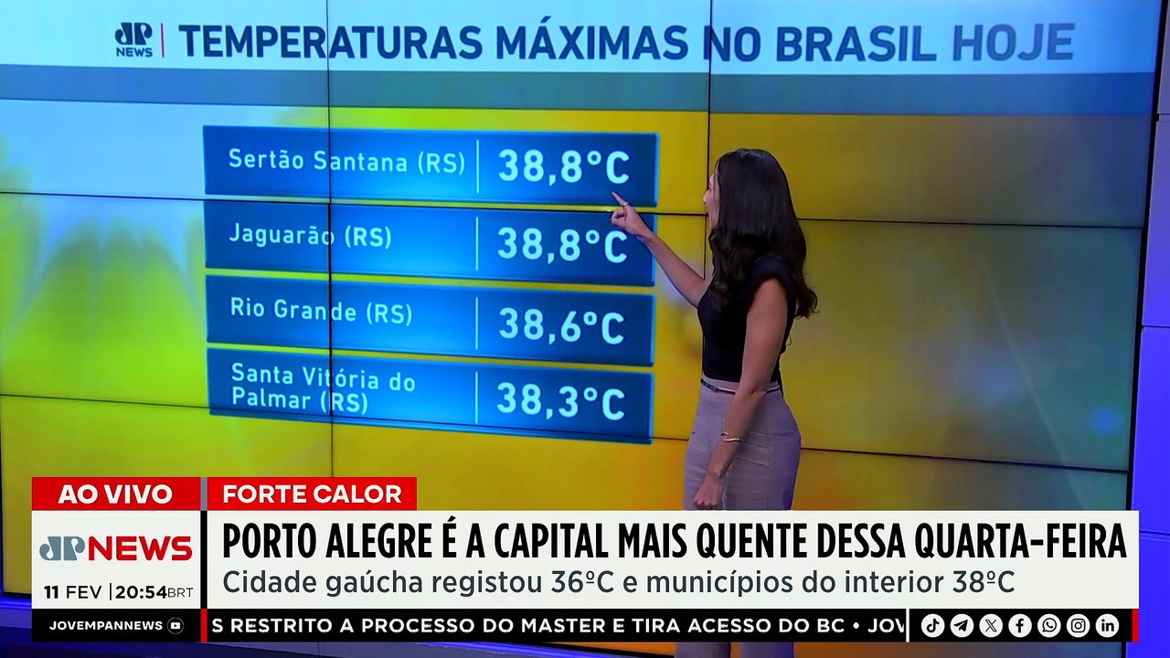 Previsão do Tempo: Inmet reforça estado de observação para chuvas intensas