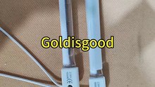 Half-white halogen infrared heating element 515mm 240v 2400w for plastic blowing machine