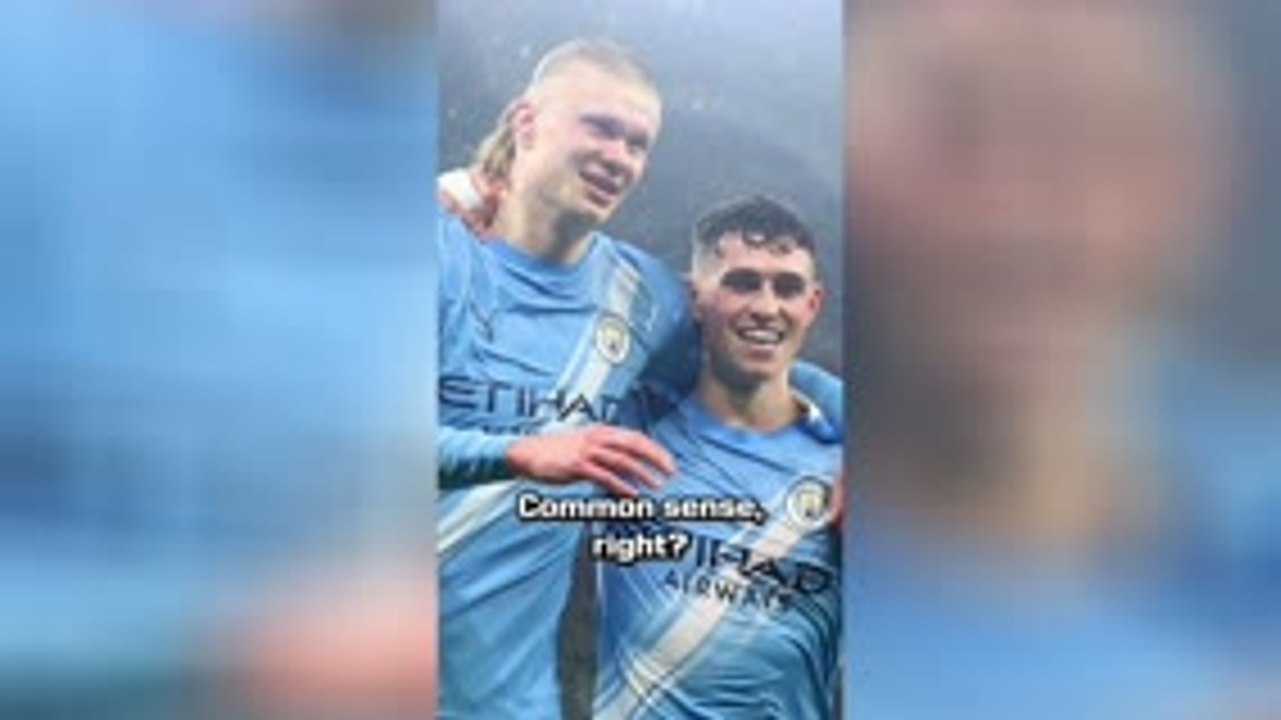 Pep provides update on Haaland injury scare