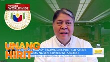 UH On Record with Senator Kiko Pangilinan: WPS, Senate blocs, at flood control probe | Unang Hirit