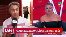 Sergio Lapegüe reveló detalles sobre el violento robo en la casa de su madre - LAM