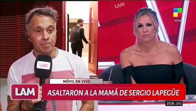 Sergio Lapegüe reveló detalles sobre el violento robo en la casa de su madre - LAM