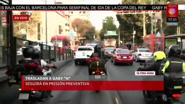Trasladan a Gaby 'N' a Santa Martha Acatitla tras atropellar a motociclistas