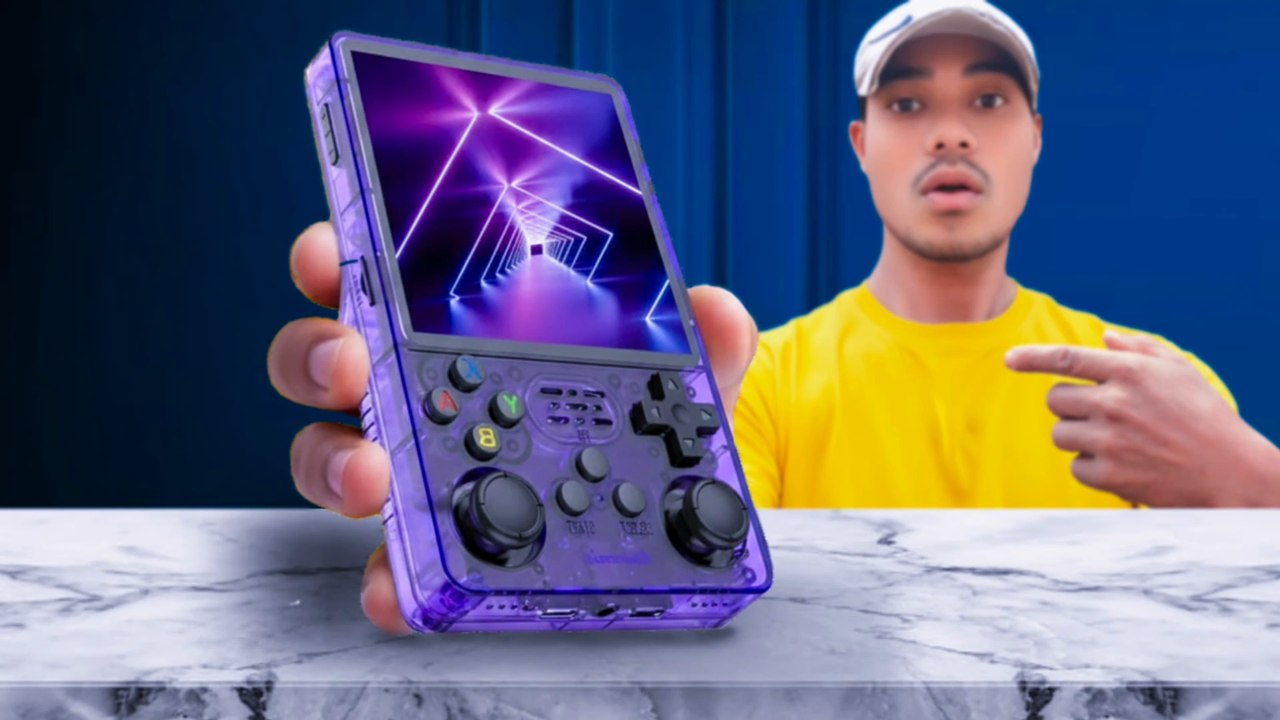 Portable Retro Gaming Console Unboxing 🔥 | 10000+ Games Handheld Emulator 😱