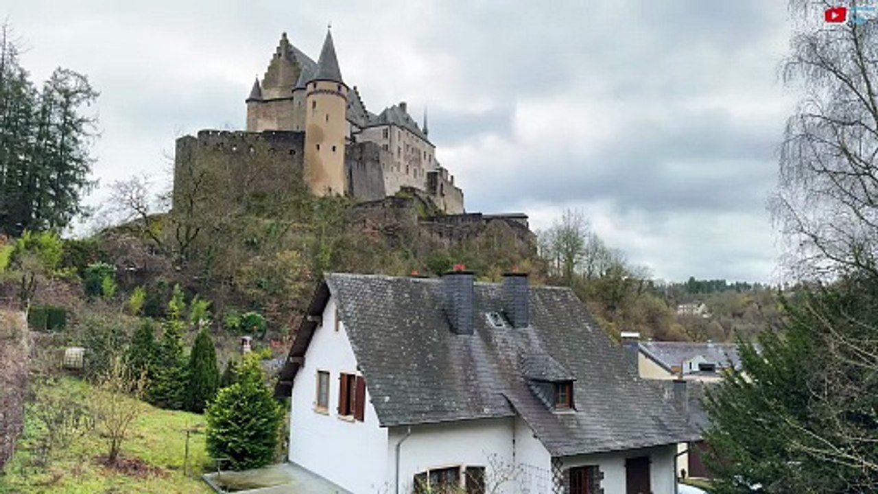 Vianden | Château Médiéval Fantastique | Luxembourg Bretagne Télé