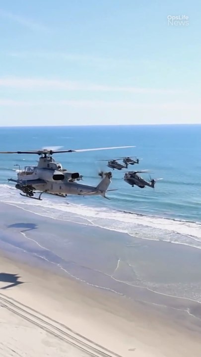 US Marines Show True Flight Power