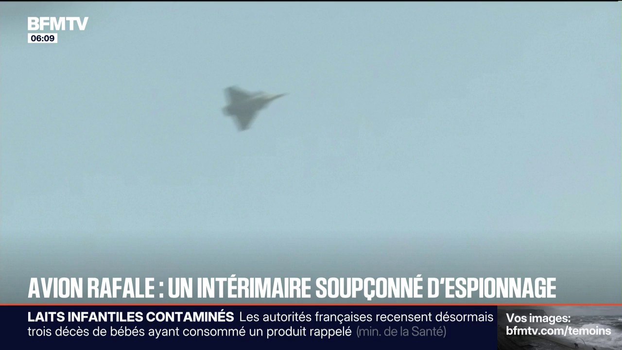 Un intérimaire de Dassault, travaillant sur des avions Rafale, soupçonné d’espionnage