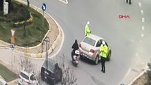 Avcılar'da drone destekli trafik denetimi