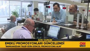 Emekli promosyonları güncellendi