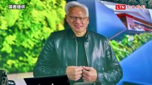 獻聲鴻海嘉年華  黃仁勳：AI超級電腦打造速度超乎想像