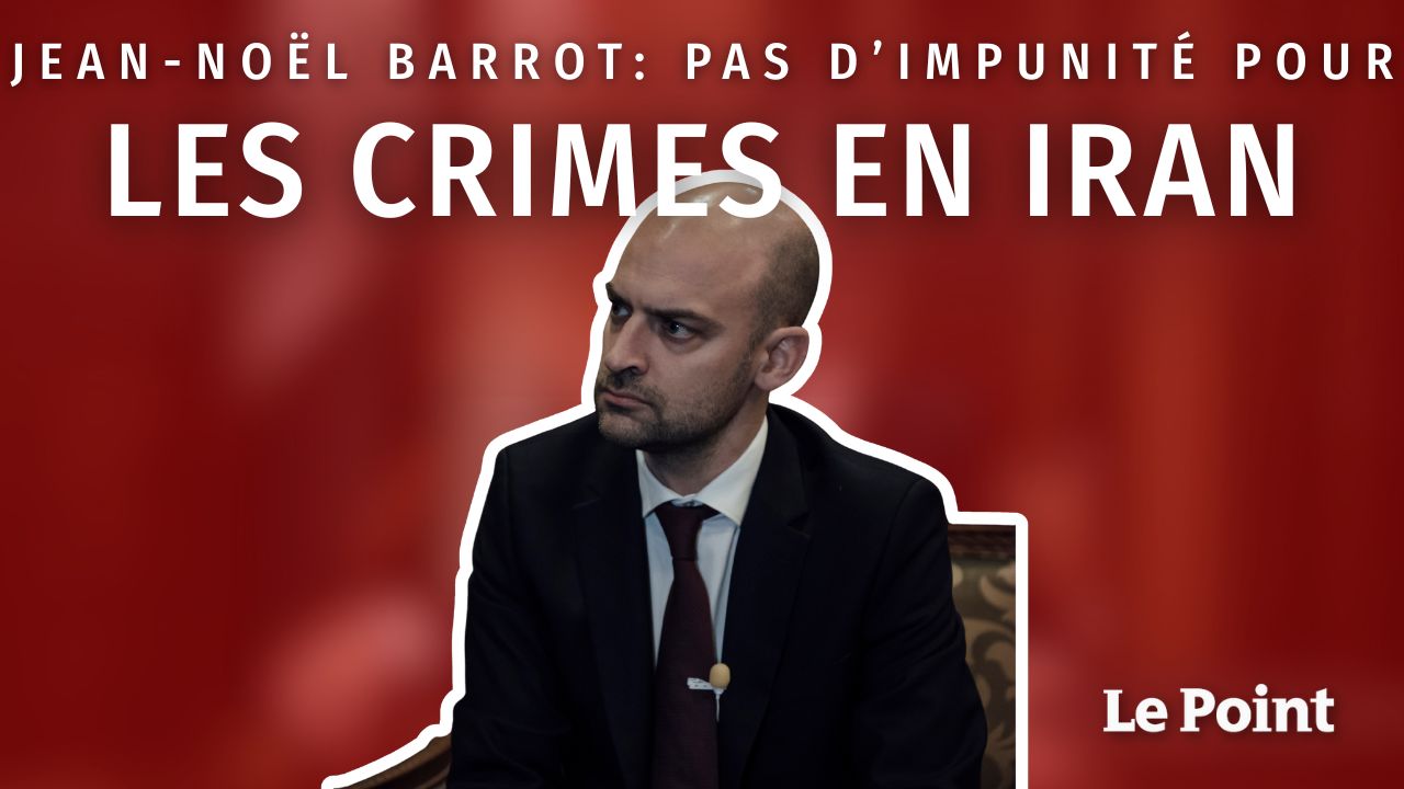 Jean-Noël Barrot : « Il ne saurait y avoir aucune impunité après les crimes commis en Iran »
