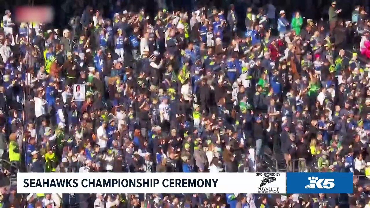 Seahawks Super Bowl ceremony inside Lumen Field | Full event