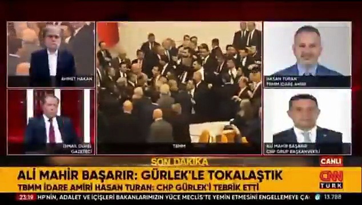 CHP milletvekili Ali Mahir Başarır:  “Herkesle el sıkıştık. Akın Gürlek ile de el sıkıştım. Hatta Gürlek’e "sizin için zor bir gün" dedim.”