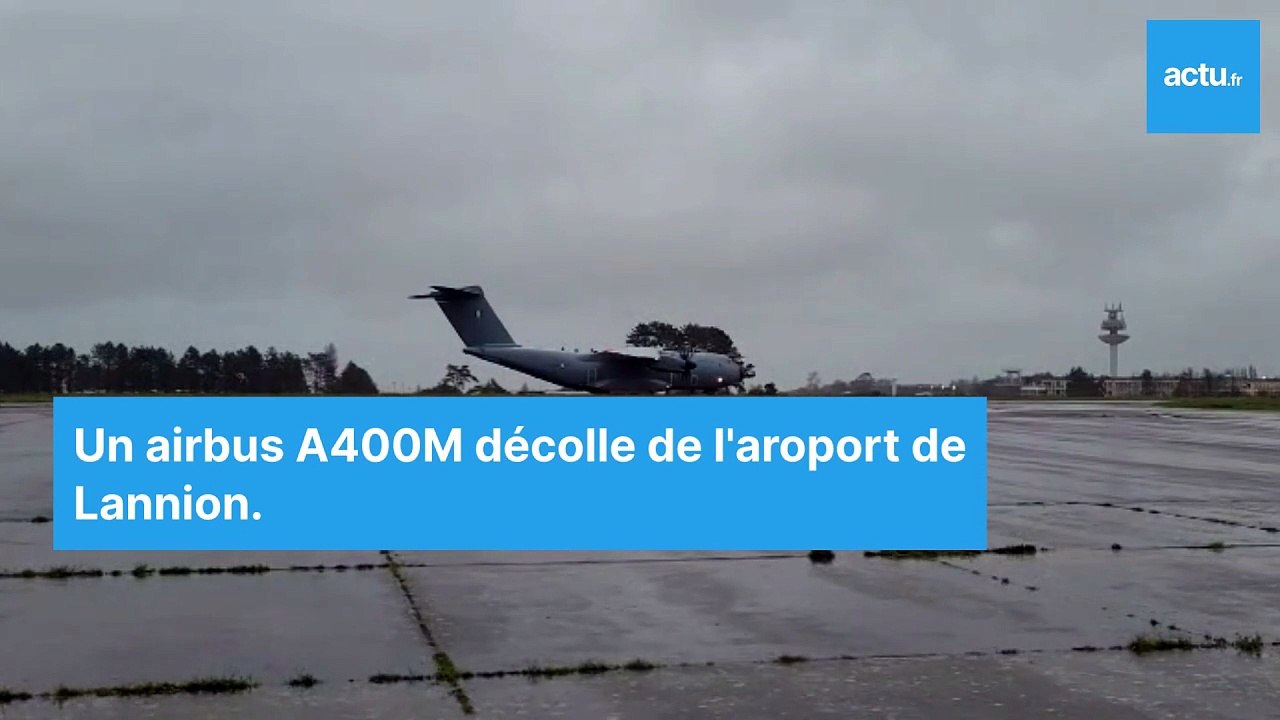 Décollage A400M de Lannion