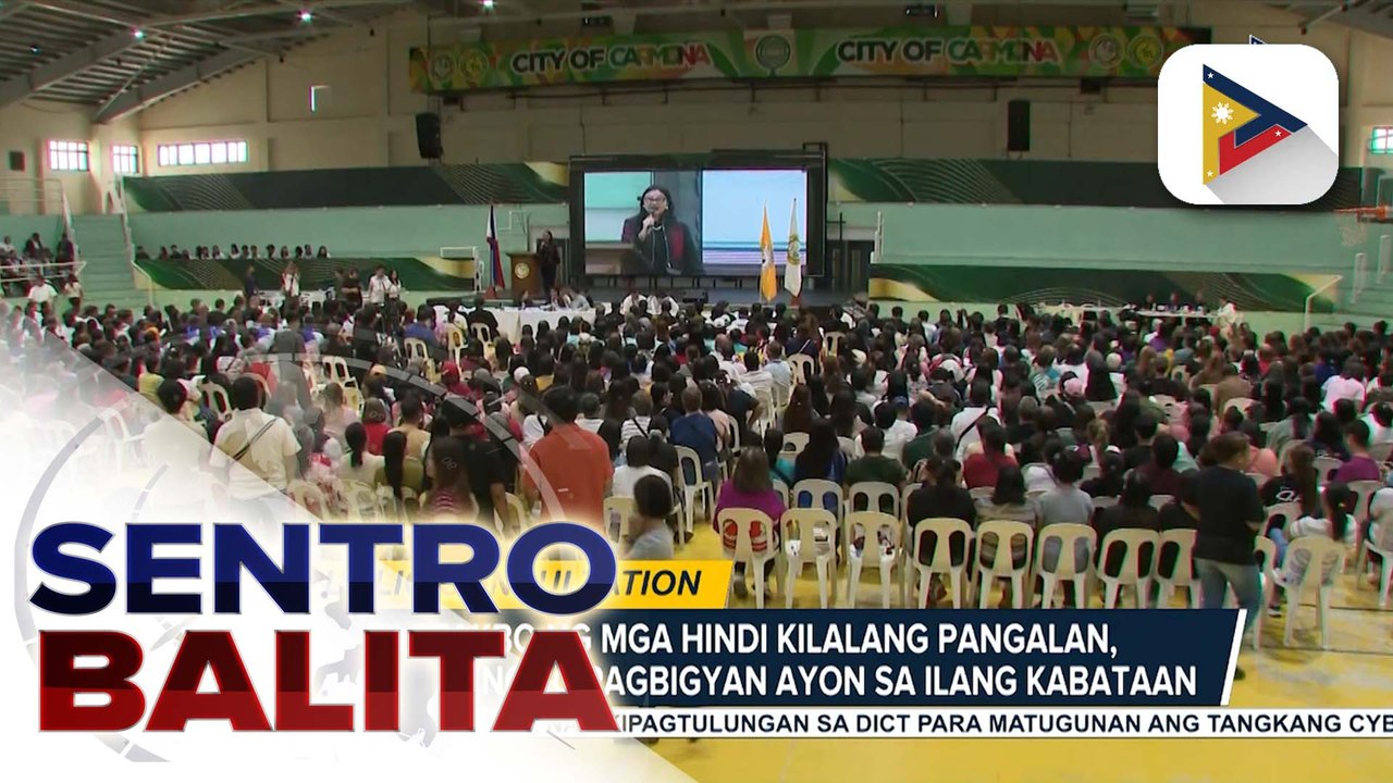 Unang public consultation ng Kamara sa ‘Anti-Political Dynasty Bill’, umarangkada na | ulat ni Vel Custodio