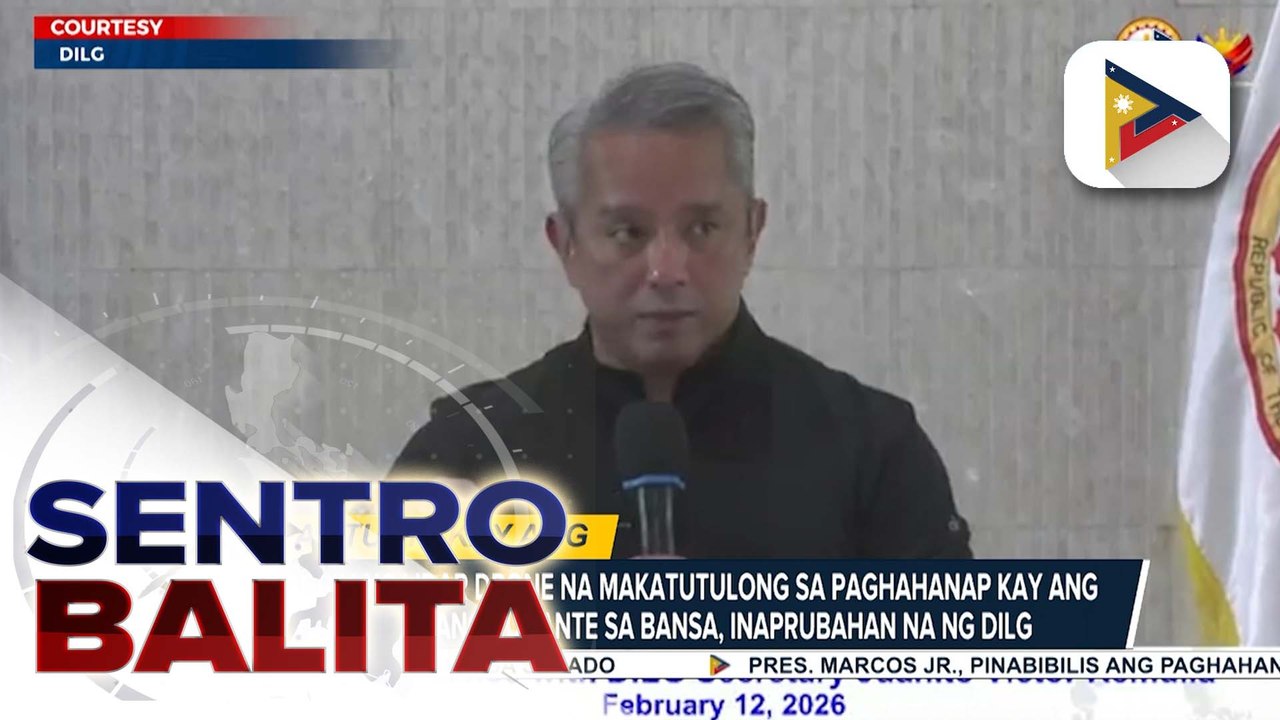 Reward money vs. Atong Ang, itinaas na ng DILG sa P20-M | ulat ni Ryan Lesigues