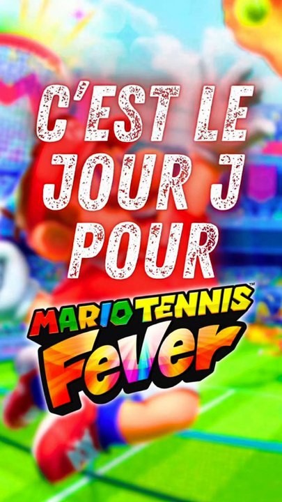 🚨 IL EST LÀ ‼️ MARIO TENNIS FEVER ‼️ 🤩ℹ️ Le tournoi de tennis du Royaume Champignon va donner son coup d'envoi ! Faites appel à la puissance des raquettes frénétiques et partez à la conquête du court dans Mario Tennis Fever