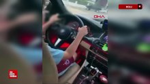 Bıolu'da otomobil kullanan çocuğun ailesine ceza